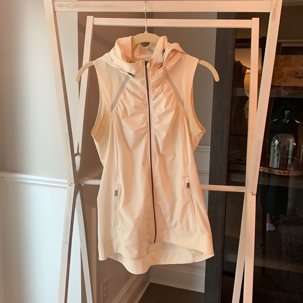 Off white lululemon vest